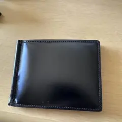 希少品】 PORTER ビルブライドル コードバン マネークリップ 二つ折り
