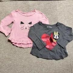 長袖カットソー　babyGAP　2点セット