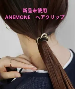 新品未使用　ANEMONE ヘアフック ゴールドのサムネイル
