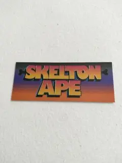 SKELTON APE Sticker A Bathing Ape