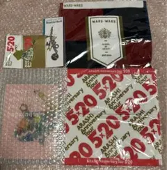 ✨新品✨嵐 グッズ 6点セット☆ハンドタオル・チャーム・オーナメント　など。