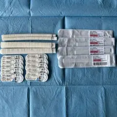 練習用人工血管4本（フェルト、縫合糸付き）