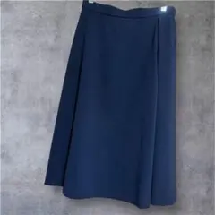 J.PRESS ネイビー フレアスカート 9号