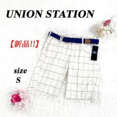 ✨新品・タグ付✨ UNION STATION ショートパンツ ハーフパンツ Sのサムネイル