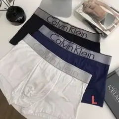 Calvinklein ボクサーパンツ カルバンクライン3枚. L