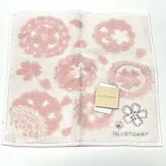 ジルスチュアート  ハンカチ　桜　さくら　ピンク