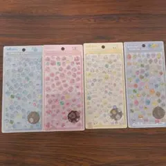 クーリア正規品ボンボンドロップしずくちゃんシール4柄セット