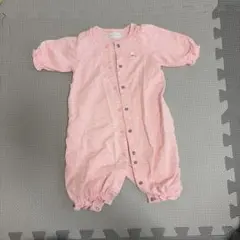 MIKI HOUSE ロンパース ピンク うさぎ