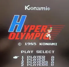 【起動確認済】ハイパーオリンピック ファミコン コナミ FC ソフト