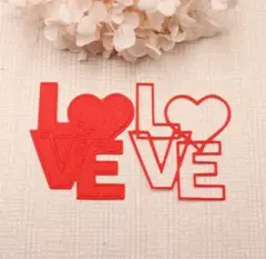 030209【新品未使用】LOVE③　カッティングダイ