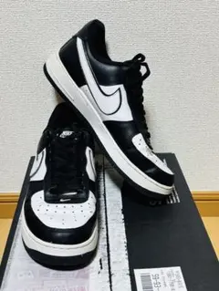 NIKE AIRFORCE1 27.5cm ブラック ホワイトのサムネイル