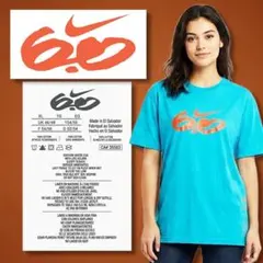 希少 NIKE ナイキ 6.0 ビンテージ Tシャツ メンズ XL サイズ 水色