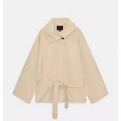 【新品】ZARA　ショートトレンチコート　XS-S