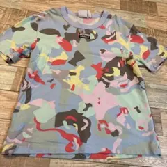 adidas Tシャツ マルチカラー カモフラ柄