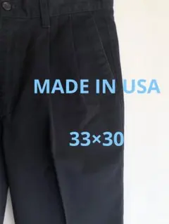 dockers ドッカーズ ツータック　チノ　ブラック　アメリカ製　90s