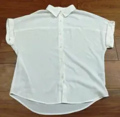 【サイズS】ジーユー　レディース　半袖シャツ　ブラウス