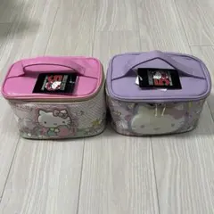 ハローキティ バニティポーチ 2個セット