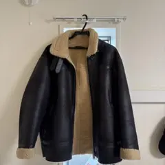 tk. レザー ボアジャケット オーバーサイズ