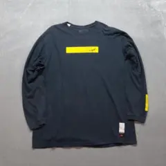 ecko.complex A1262 ロンT XXL ネイビー 黄色 袖プリントのサムネイル