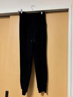 ヒートテックボアスウェットパンツ　UNIQLO 黒　ブラック　M