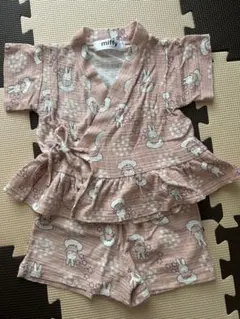 ミッフィーちゃん女の子甚平80