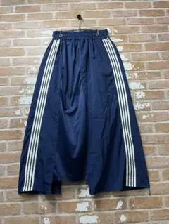 etsinta エシンタ リメイクジャージボリュームスカート ネイビー ナイロン