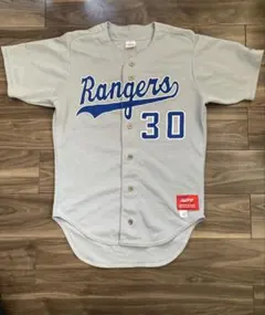 Rawlings レンジャーズ ベースボールシャツ 42 USA製 Rawlings レンジャーズ ベースボールシャツ 42 USA製 - メルカリ