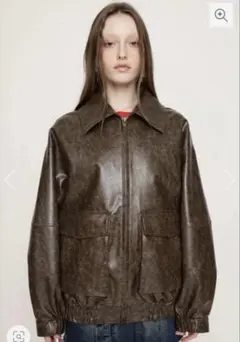 SLY FAUX LEATHER ZIP UP ブルゾンのサムネイル