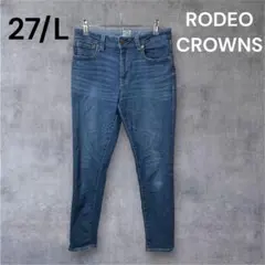 ロデオクラウンズ ジーパン スキニーデニム ブルージーンズ 27インチ 刺繍 夏のサムネイル
