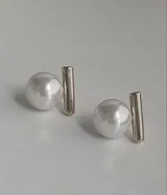パールピアス　金属アレルギー対応エコパールピアス