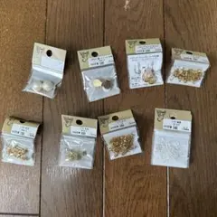 【まとめ売り8点】貴和製作所 アクセサリー金具　ハンドメイド用