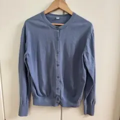 【UNIQLO】カーディガン　パステル　青
