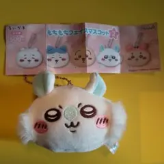 ちいかわ もちもちフェイスマスコット2 モモンガ ガチャガチャ パレードのサムネイル