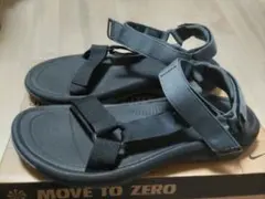 Teva テバ　ハリケーンサンダル　スポーツサンダル サンダル　28cm 黒