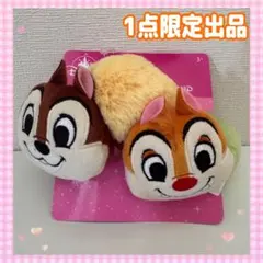 ラウンドワン限定 ぬいぐるみクリップ クラリス ディズニー チップと