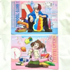 僕のヒーローアカデミア　クリアファイルセット　麗日お茶子　轟焦凍