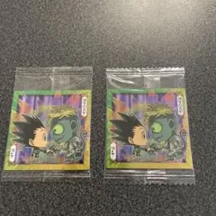 ハンターハンターウエハースシール　vol2 ゴン　メレオロン二枚セット