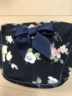 Dior 化粧ポーチ　ネイビー　紺