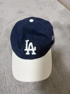 New Era 9TWENTY LA キャップ ネイビー ホワイト