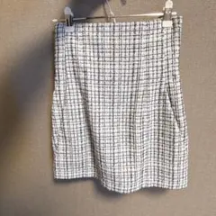 SNIDEL ハイウエストスカショーパン　ツイード