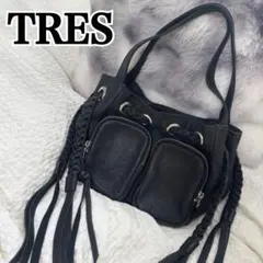 トレ [TRES] スタッズ付レザーバッグ BURDEN SMALL/BAG - メルカリ
