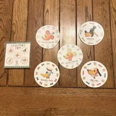 東京ディズニーシー コースターセット 5枚入り