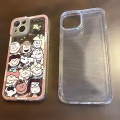 スヌーピー　 iPhone14 ソフト　クリアケースのサムネイル