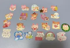 平成レトロ】フレークシール ハムちゃんずワールド 13枚 - メルカリ
