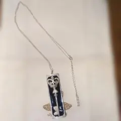 Jane Marple ジェーンマープル 本型ペンダント ネックレス パール付き