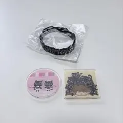 キヨ15周年くじ ラバーバンド アクリルバッジ