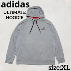 adidas ULTIMATE HOODIE グレー XL パーカー スウェット