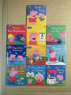 Peppa Pigペッパピッグ 英語絵本セット 10冊　おまけ付き