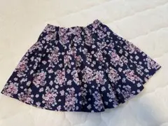 エニィファム　スカパン　キュロット110 アジサイ柄