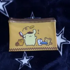 かわいいポムポムプリンのキャラクターポーチ